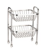  Pigeon Stainless Steel Fruity & Vegetable Trolley At Snapdeal
